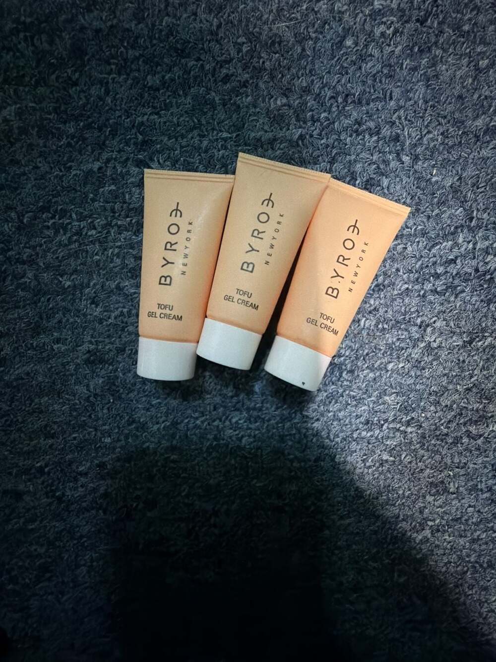 #261 Byroe New York Tofu Gel Cream Mini Moisturizer 7ml / 0.23 fl oz (Lot of 3)